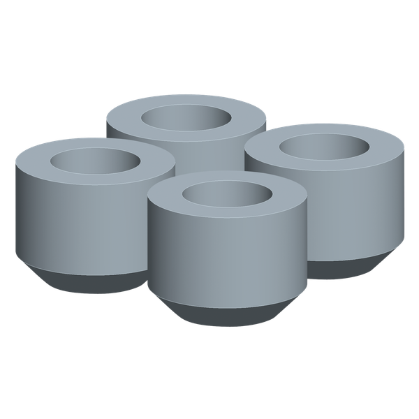 SET OF 4 SPACER FOR CADRYS DELTA ROOF image 1