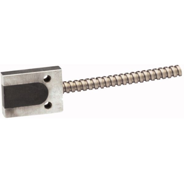 E51KF743 Glass fiber duplex cable, stainless steel, flat image 1