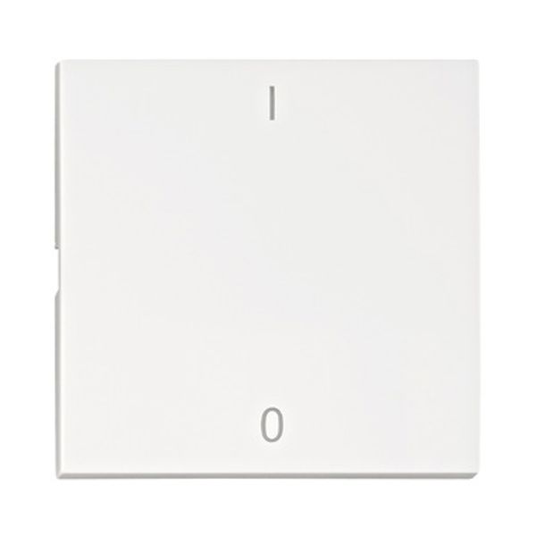 Rocker S 50 with symbols I/0, white image 1