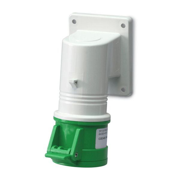 SOCKET OUTLET 2P+E IP44 16A 2h >50V AC image 1