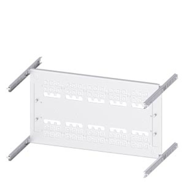 Mounting plate 3VM11 (160 A), 3-pole, fixed-mounted, RCD: without, H: 300 mm W: 600 mm image 1