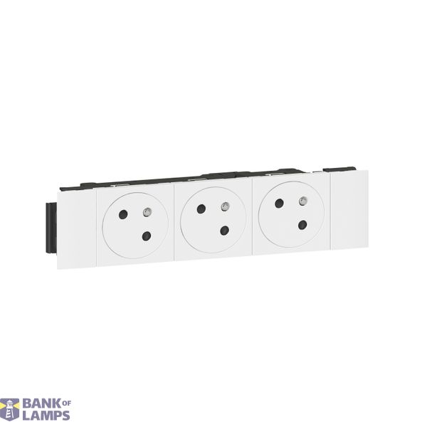 3X2P+E MOSAIC LINK 6M FB WHITE CLIPPAGE DIR SURFACE image 2