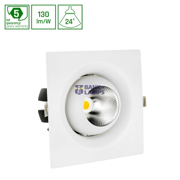 CEL MIRYDA SQUARE 830 27W 230V 24DEG WHITE image 1