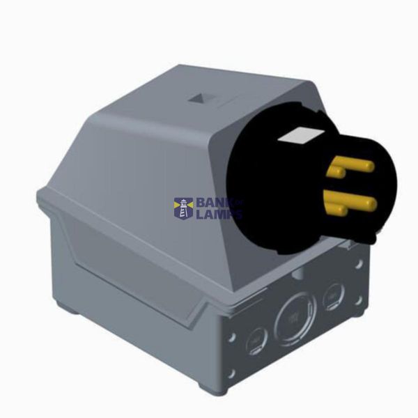 Surface inlets, 3P+E, 63 A, 480 ... 500V image 1