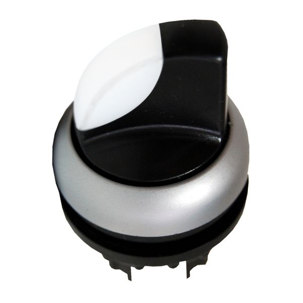 Selector switch, 2 pos, stay-put, clamp handle image 1