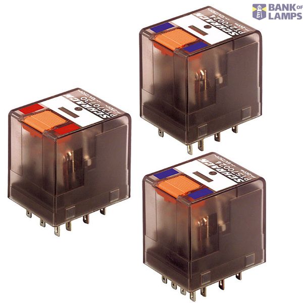 Plug-in Relay 14 pin 4 C/O 220VDC 6A, gold plated, series PT image 1
