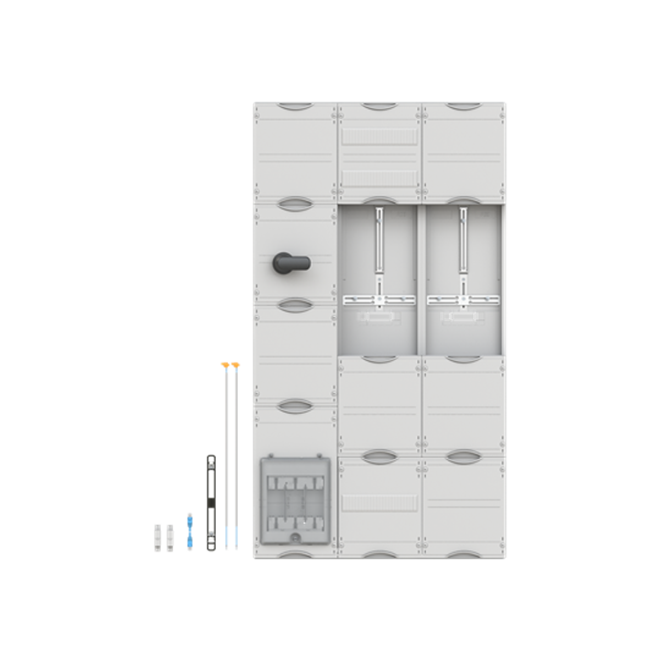 WF39KK43 9RE 3FB Complete panel according to FNN In 200A with three-point fastening image 3