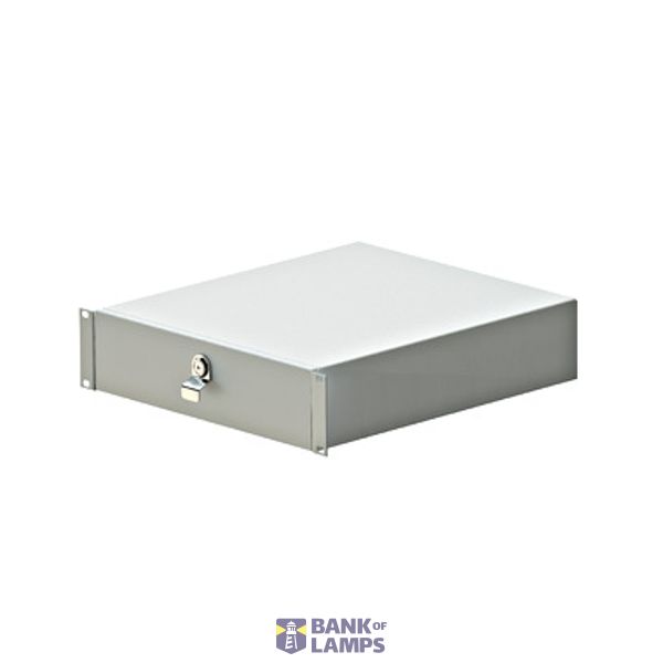19" document tray 2U RAL9005 black image 1