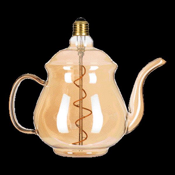 LED Teapot Earl Gold E27 4W 2200K image 2