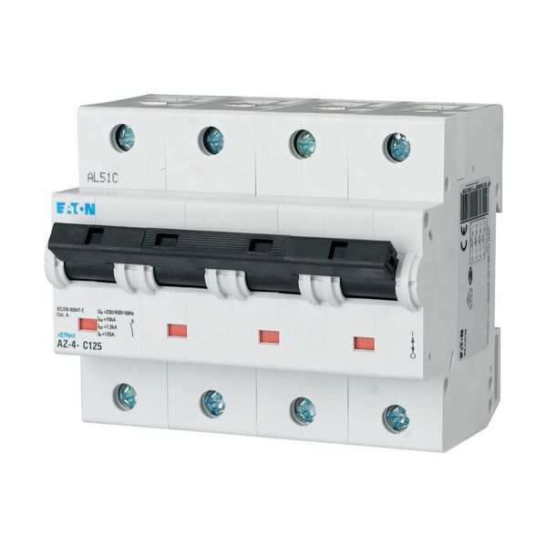 AZ-4-D100 Miniature circuit breaker (MCB), 100A, 4p, type D characteristic image 5