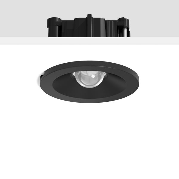 TURIA L, 4,2 W, 240 lm, 765, black, on/off Recessed ceiling luminaires image 1