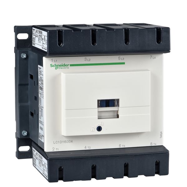 TeSys Deca contactor, 4P(4NO), AC-1, 440V, 200A, 230V AC 50/60 Hz coil image 3