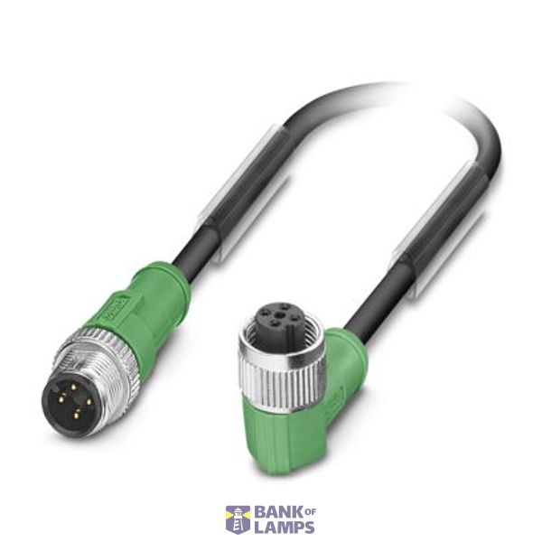 SAC-4P-M12MS/1,5-PVC/M12FR VA - Sensor/actuator cable image 1