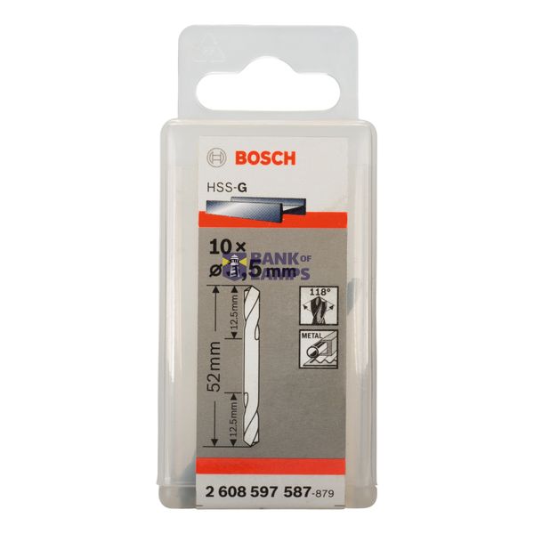 Double-ended drill bits 3,5 x 14 x 52 mm 10 pcs. image 2