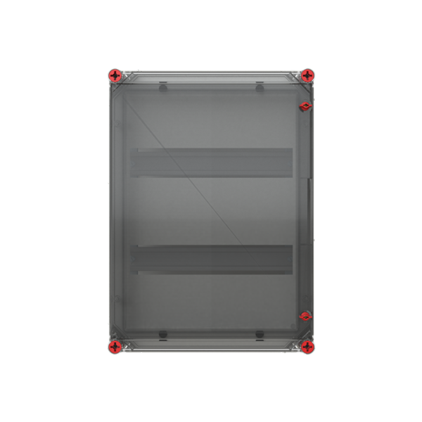 VB43VP-DX2 RE housing 440x320 2R a14TE standard field housing 28TE with folding lid image 1