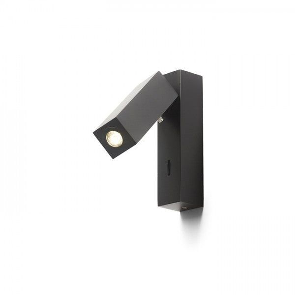 FADO I wall black 230V LED 3W 45° 4000K image 1