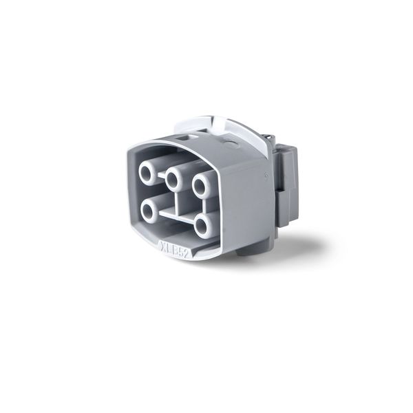 Coupler 5-pole 25A socket, dark grey image 2