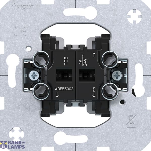 Series push button, 2-way, 230/24 V image 1