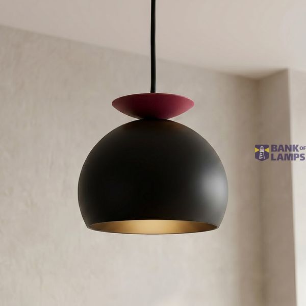 GEO 1 BLACK BURGUNDY image 1