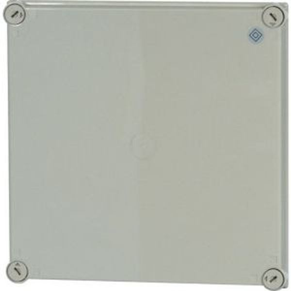 D125-CI44-RAL7035 Covers, RAL7035, HxWxD=375x375x25mm image 4