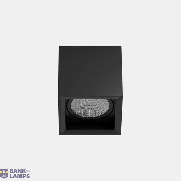 Downlight MULTIDIR SURFACE BIG 16.6W LED warm-white 2700K CRI 90 14.6º DALI-2 Black IN IP20 / OUT IP54 1993lm image 1