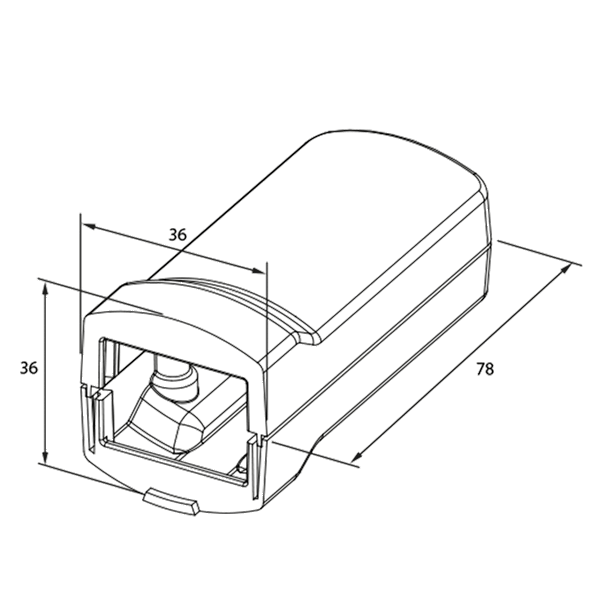 Strain relief Strain-relief for FMC20, grey image 3