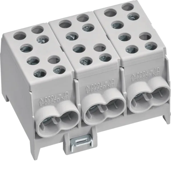 Split terminal block 4 x 35 mm², 3-half image 1