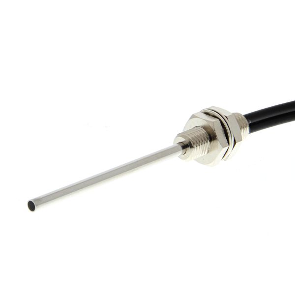 Fiber optic sensor head, diffuse, M6 cylindrical axial with sleeve, di E32 1306B image 1
