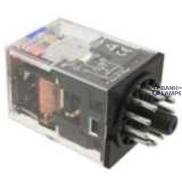 Relay, plug-in, 11-pin, 3PDT, 10 A, mech & LED indicator, test button MKSN8567B image 1