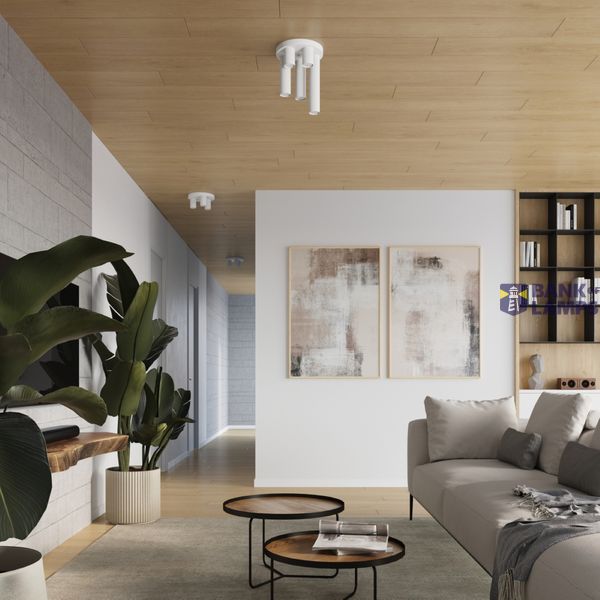 CEILING LAMP LAGOS 5P WHITE 5XGU10 image 2