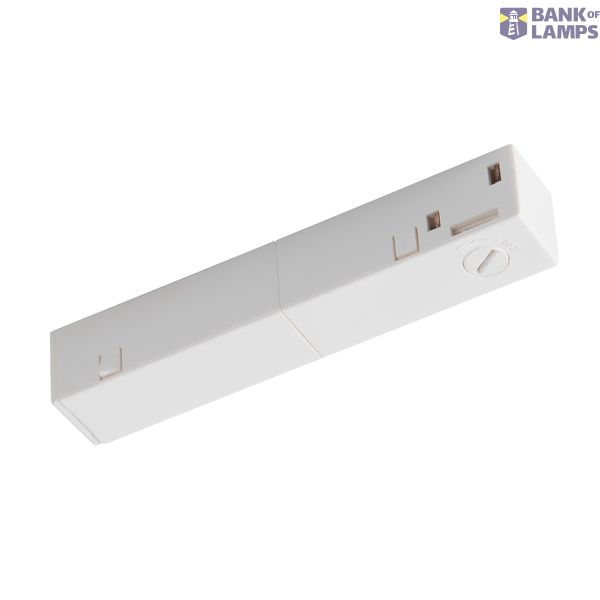 End feed left, 48V TRACK, black, DALI image 1
