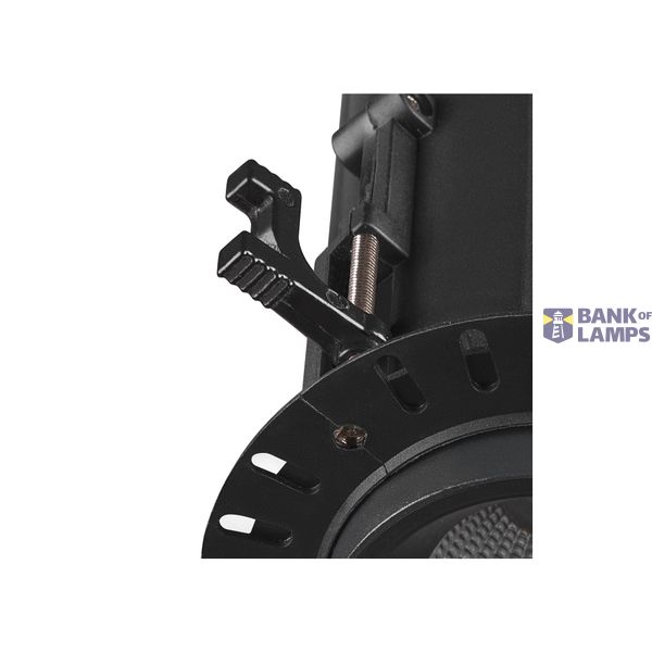 NUMINOS PROJECTOR S recessed ceiling light, 2700 K, 55°, cylindrical, black / black image 2