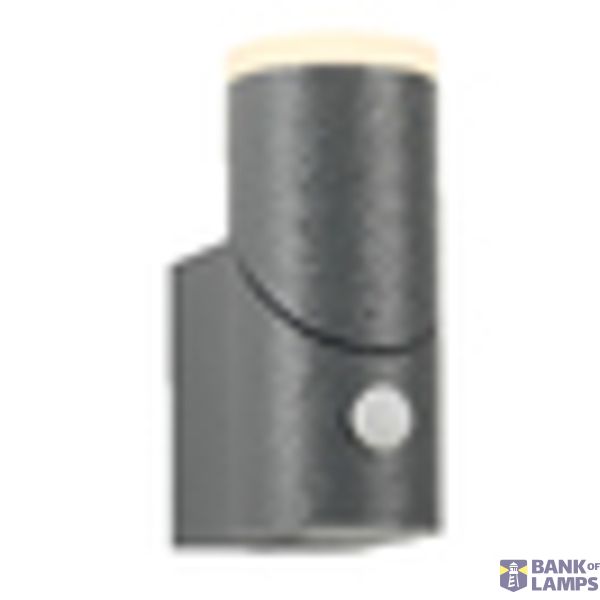 Evo LED Round Up PIR 8W 400lm 3000K IP54 anthracite image 2