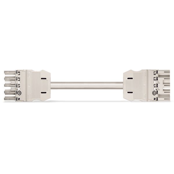 pre-assembled interconnecting cable Eca Socket/plug pink image 2