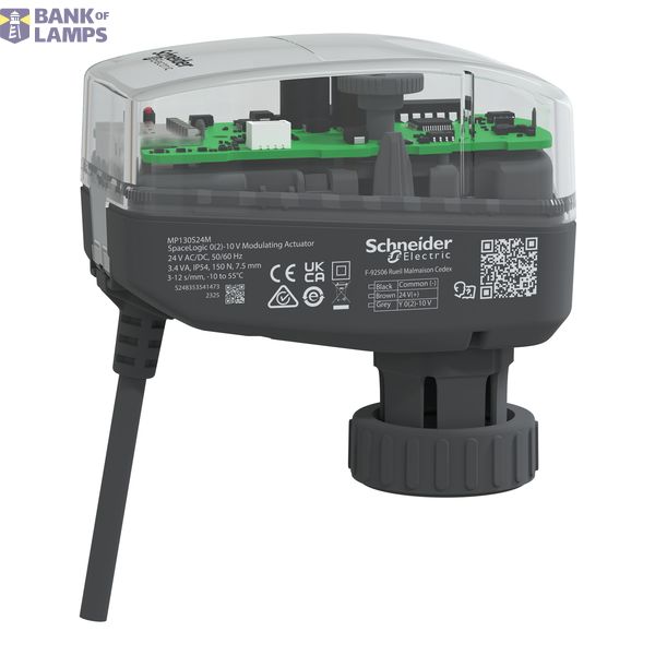 SpaceLogic MP130S PIBCV Modulating Actuator, Non-Spring Return, 24V AC image 1