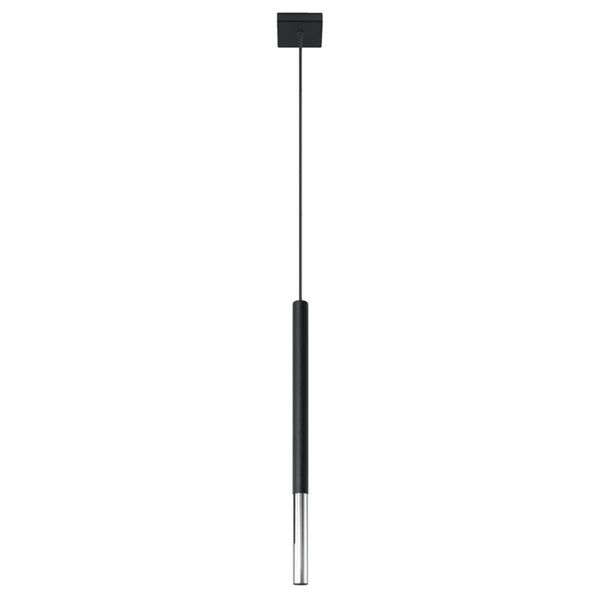 HANGING LAMP MOSAIC 1 BLACK/CHROME G9 1X40W IP20 image 1