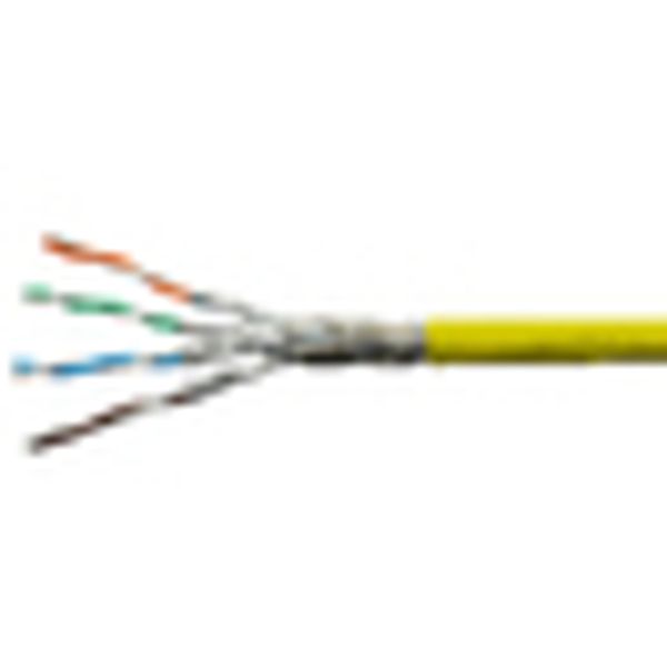 S/FTP Cable Cat.7a, 4x2xAWG22/1, 1.250Mhz, LS0H-3, B2ca, 50% (The price is shown without markup on metals. Request a quote for accurate information) image 2