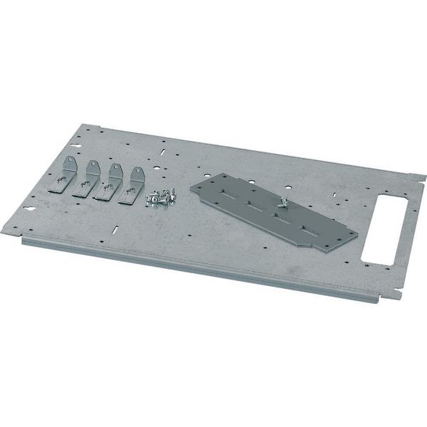XMN341406-630-BF Mounting plate for  W = 600 mm, NZM3 630A, vertical image 3