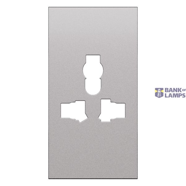 L.NOW - MULTISTANDARD SOCKET COVER 2M STEEL image 1