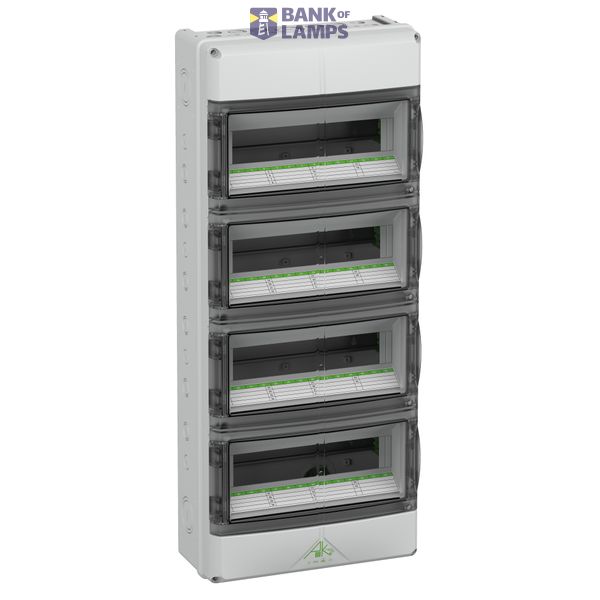 Small distributions boards, Type of protection IP65, Impact strength IK08, Protection class II, Un 400V DC, UL, DLG, UL-EU, VDE, Halogen free image 1