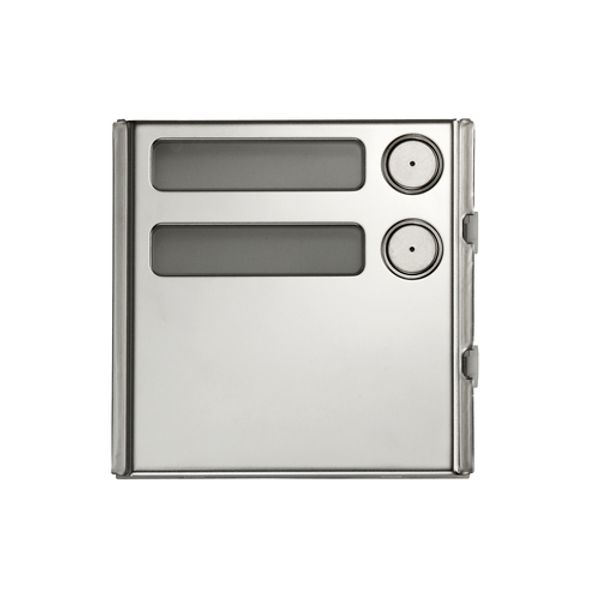 SINTHESI STEEL 2 BUTTONS MODULE image 1