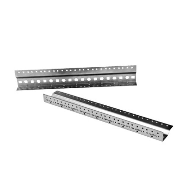 19" Profile rail set, 20U f. S-RACK wallmount enclosure DTWI image 1