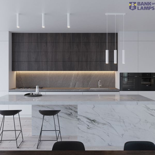 HANGING LAMP LAGOS 3L WHITE GU10 3X40W IP20 image 7
