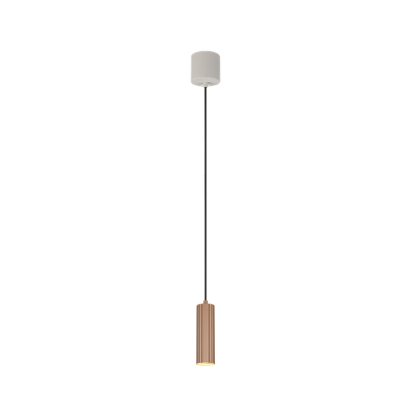 Soka pendant 1-pc GU10 coffee/warm grey image 1