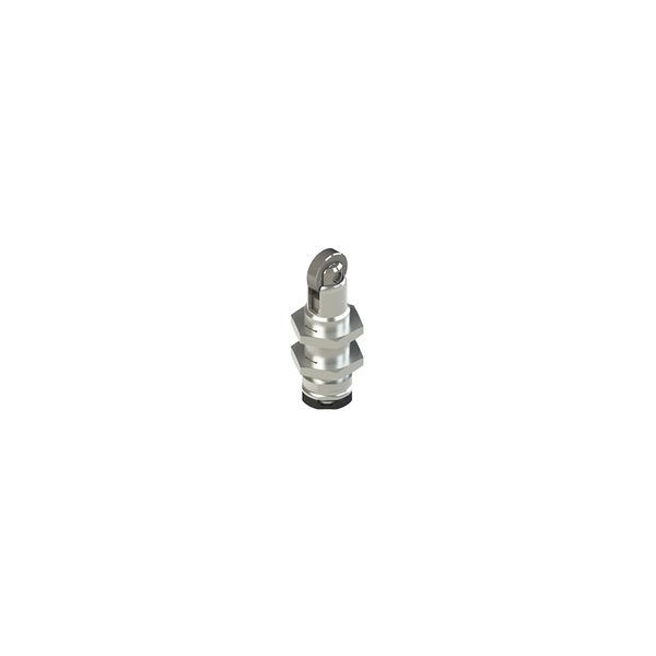 Head plunger with roller and M12 threaded bearing image 1