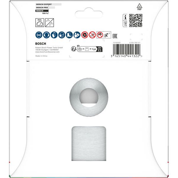 Standard for Ceramic diamond cutting disc 125 x 22,23 x 1,6 x 7 mm image 1