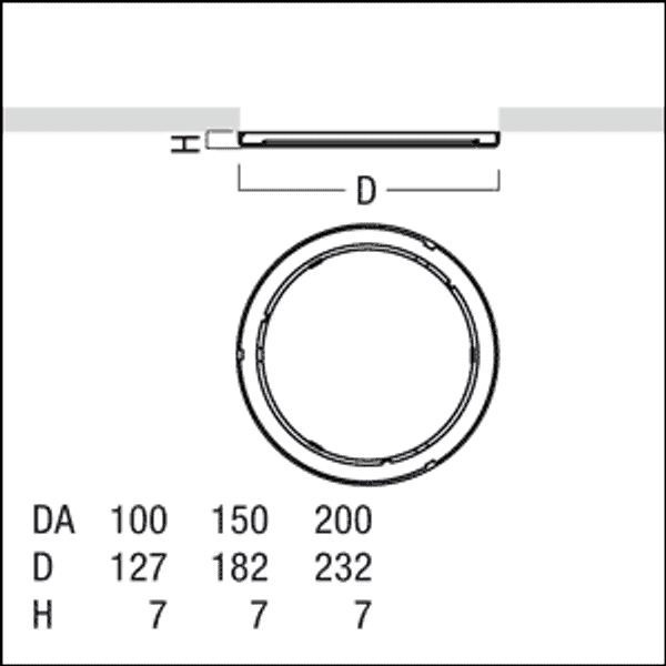 PANOS DECORING R100 AZE - Decorative ring image 2