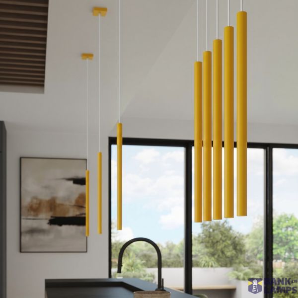 Pendant lamp PASTELO 2 yellow image 4