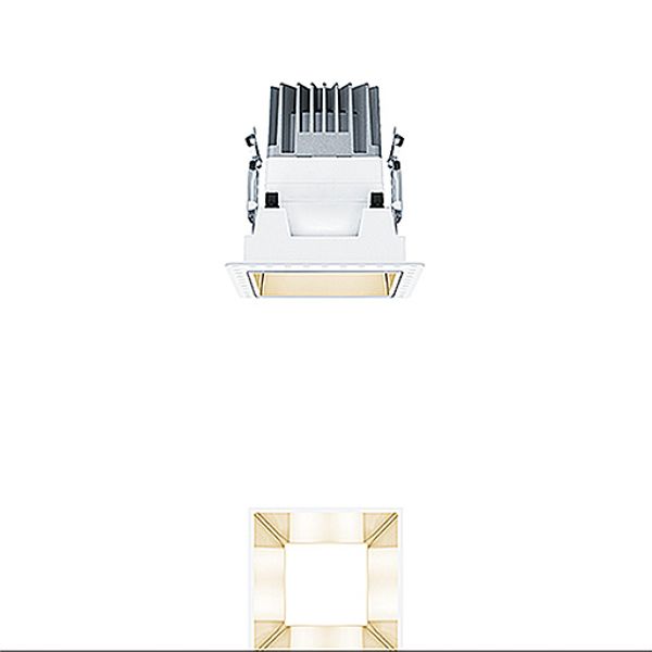P-INF Q100H 1300-930 LDO GD TL - LED ceiling-recessed luminaire image 1