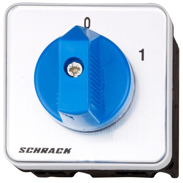 On-OFF Switch, 1 pole, 20A, for panel mounting 0-1 image 5